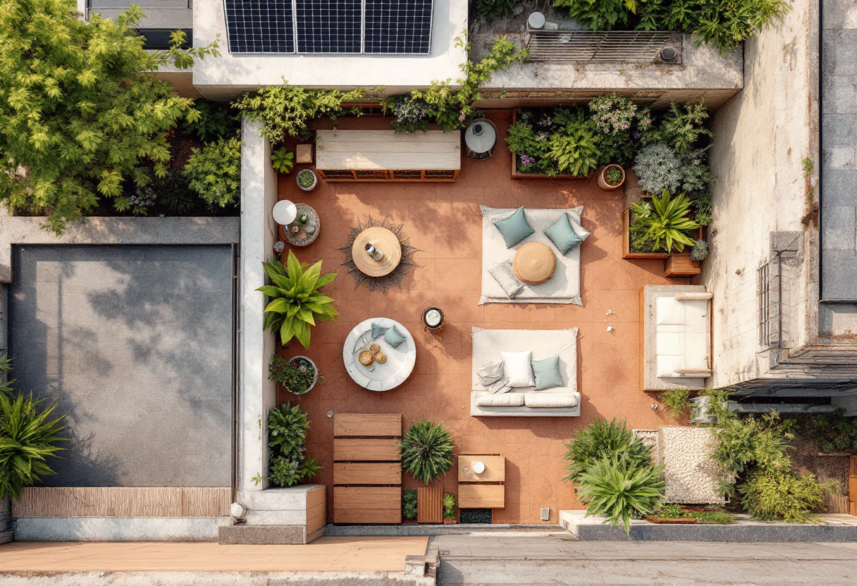 [background image] image of ecofriendly home (for a solar panel installer)